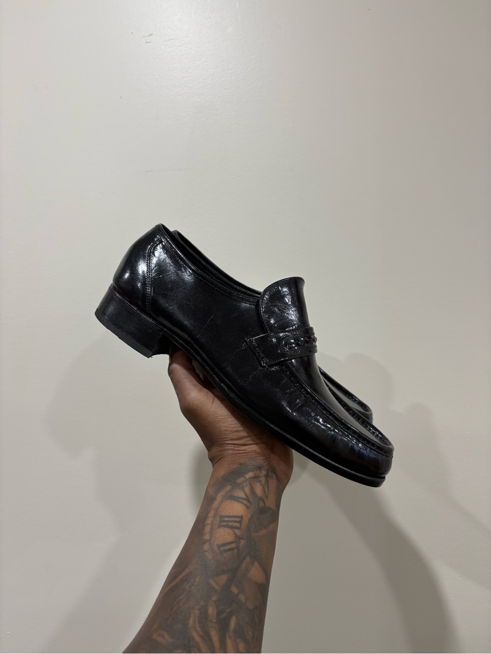 Vintage Leather Florsheim Penny Loafers - Brand New